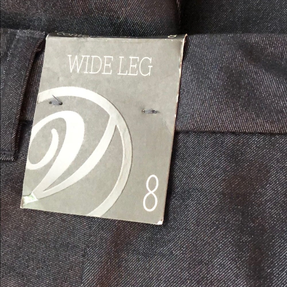 Contemporary Versona wide leg dress pants sz 8